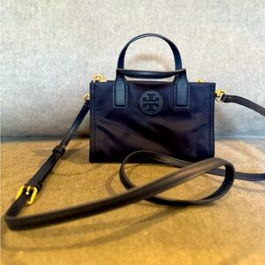 TORY BURCH NAVY BLUE MINI